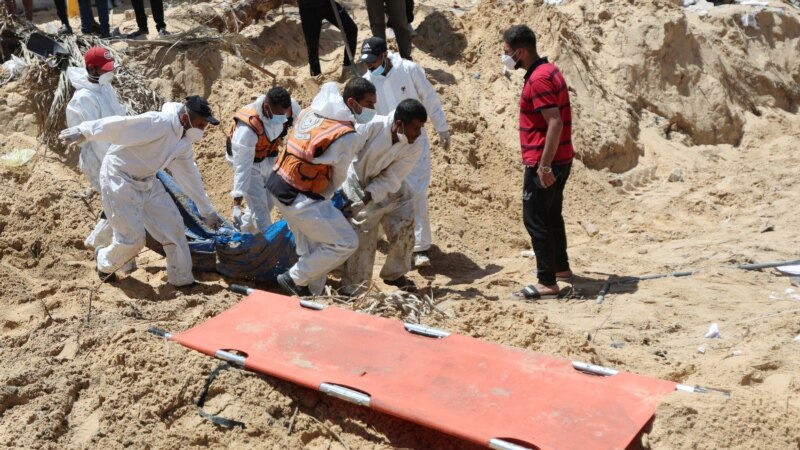 ОН бараат истрага за масовните гробници откриени во две болници во Газа