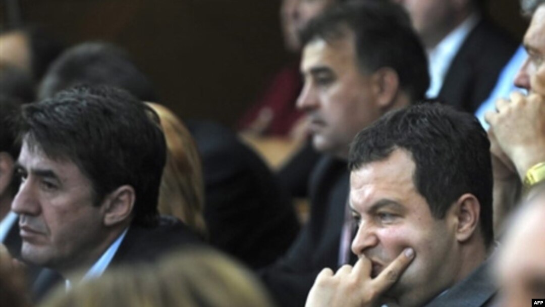 Ivica Dačić (d) u Skupštini Srbije
