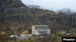 Armenia - A hydroelectric plant in Syunik which is part of the Vorotan Hydro Cascade, 11Nov2013.