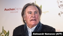 Gerard Depardieu u Moskvi, Rusija, 27. aprila 2018.