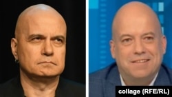 Слави Трифонов (вляво) и Иво Сиромахов. Колаж.