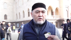 Камчыбек Ташиев. 2026-жылдын 20-марты. Жал кичи районундагы айт намаздан кийин. 