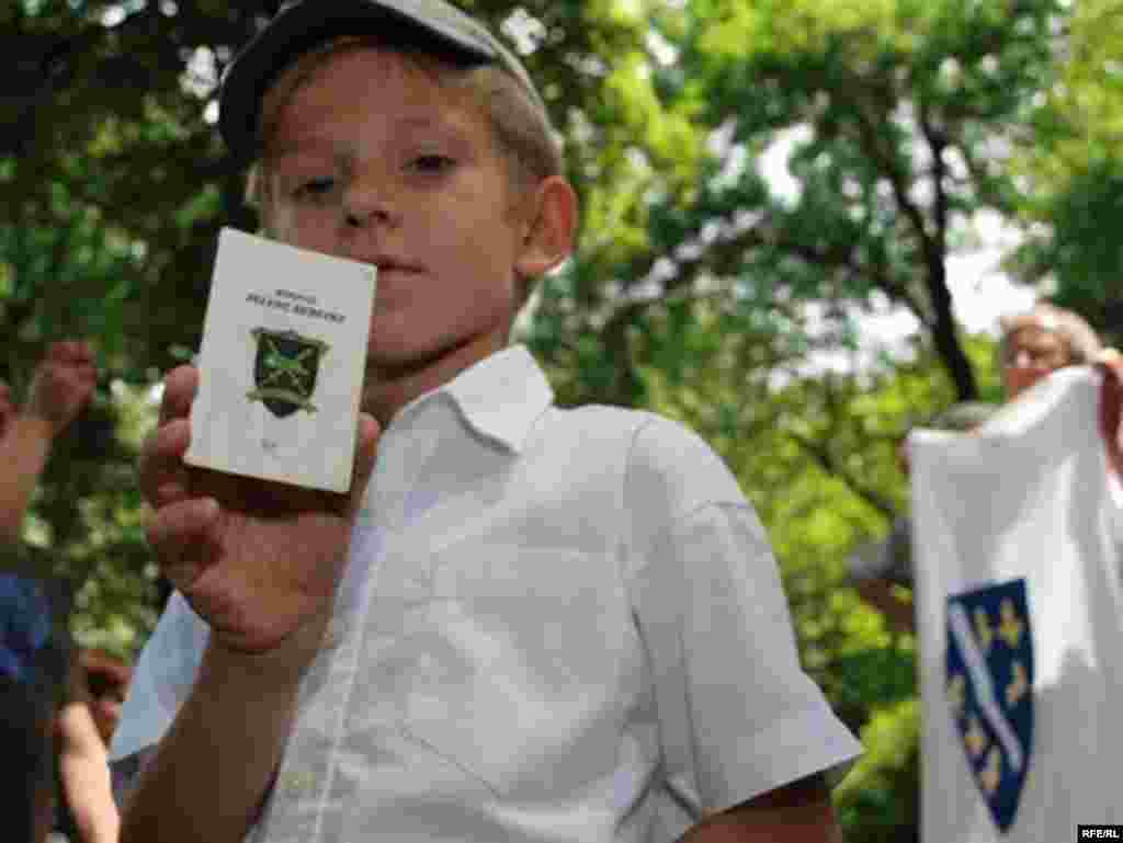 Protest boraca u bivšoj Dobrovoljačkoj #12