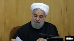 حسن روحانی در جلسه هیات دولت در روز چهارشنبه 