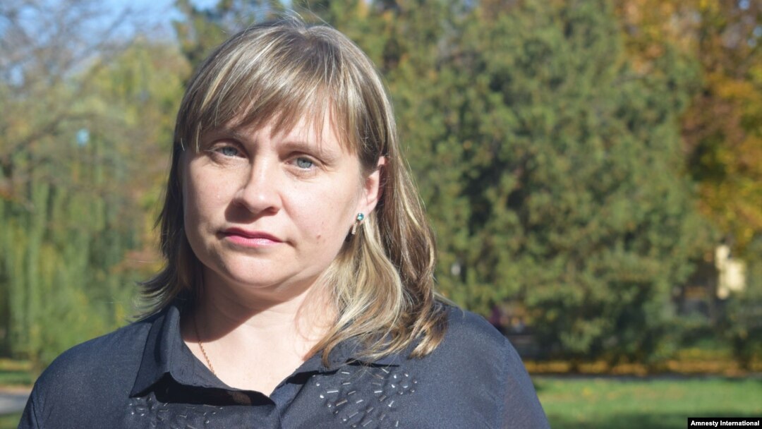 After numerous attempts, Oksana Mamchenko finally managed to get a restraining order against her ex-husband.