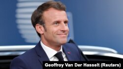 Президент Франции Эммануэль Макрон