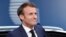 French President Emmanuel Macron arrives to take part in a European Union leaders summit, in Brussels, Belgium July 2, 2019.