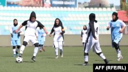 آرشیف، برگزاری لیگ برتر فوتبال بانوان در کابل
