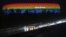Stadionul Allianz Arena din München în culorile LGBT.