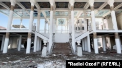 Снос чайханы «Рохат» в центре Душанбе