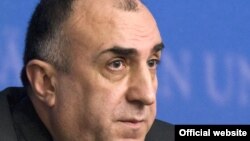 Belgium -- Azerbaijani Foreign Minister Elmar Mammadyarov at a EU-Azerbaijan cooperation council in Brussels, 26Oct2009