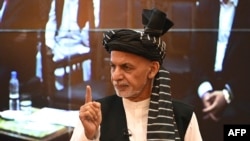 Ашраф Гани в президентском дворце в Кабуле. 4 августа 2021 года
