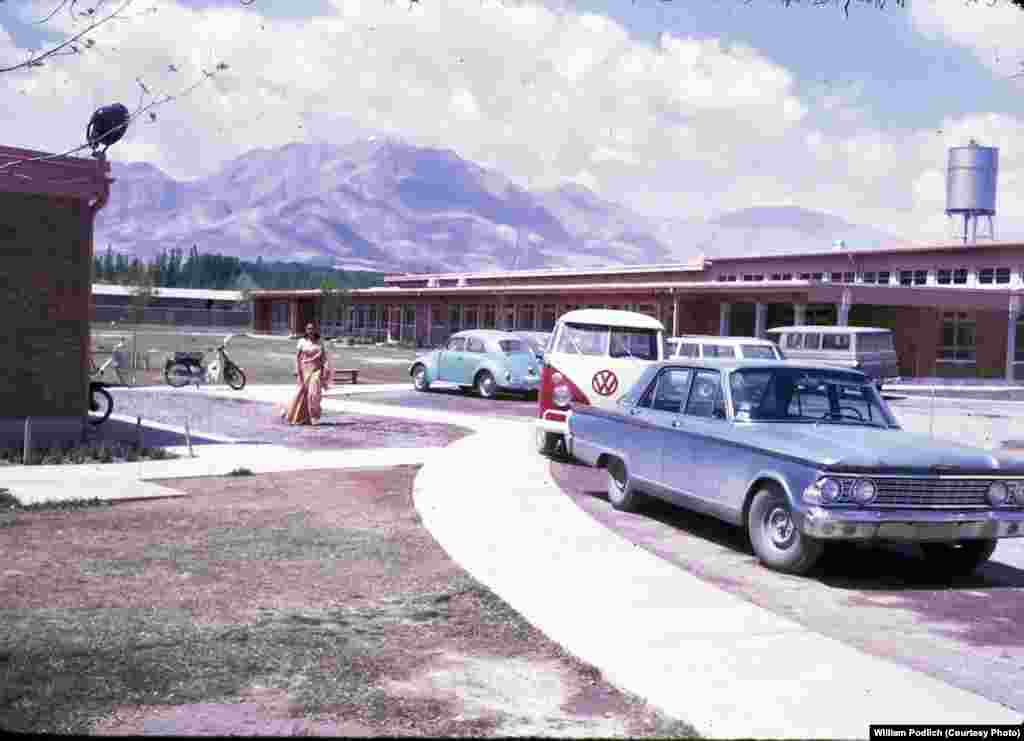 Peg and Jan Podlich attended the American International School in Kabul. Peg says there were around 250 students attending the school in 1967-68, with 18 graduating seniors.