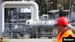 The Swedish government said the latest shutdown of the Nord Stream 1 pipeline from Russia to Germany under the Baltic Sea could lead to a further surge in energy prices. (file photo)