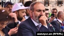 Ermenistanyň oppozision lideri Nikol Paşiniýan