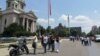 Protest ispred Skupštine Srbije, 5 jul 2021.