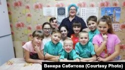 Венера Сабитова гаиләсе