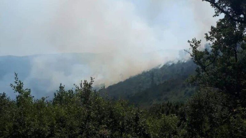 ЦУК- локализиран пожарот на планината Готен
