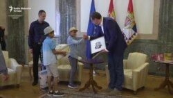 Vučić video 'Malog Pikasa'