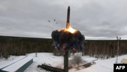 If it is confirmed that Russia has fired an intercontinental ballistic missile, it would be the first use of such a weapon in war. (file photo)