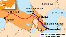 Мапа маршруту, за яким проходить нафтогін Баку-Тбілісі-Джейхан