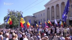 Moldovans Protest Electoral Changes