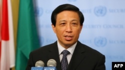 China's Ambassador to the United Nations Zhang Yesui (file photo)