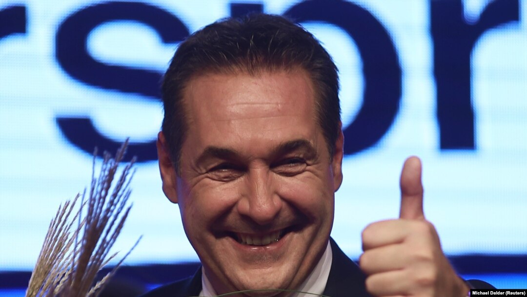 Liderul Partidului Libertății, Heinz-Christian Strache, de extremă dreapta, a ajuns în coaliția de guvernare vicecancelar după alegerile din 2017
