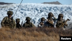 Qrenlandiyada hərbi təlimlər