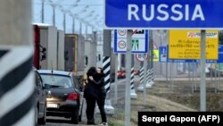 Неподалеку от границы России с Белоруссией.