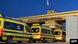 Շտապ օգնության մեքենաները «Ռաֆահ» անցակետում, 2-ը փետրվարի, 2026թ.