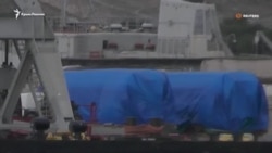 Корреспондент Reuters отснял турбины Siemens в порту Феодосии (видео)