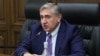 Armenia - Artur Khachatrian, a parliament deputy from the opposition Hayastan bloc, at a news briefing in Yerevan, March 28, 2025.