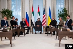 Первый раунд трехсторонних переговоров в Абу-Даби, 23 января 2025 года