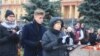 The annual ceremony is normally held on Moscow's Lubyanka Square at the the site of the former headquarters of the Soviet KGB. (file photo)