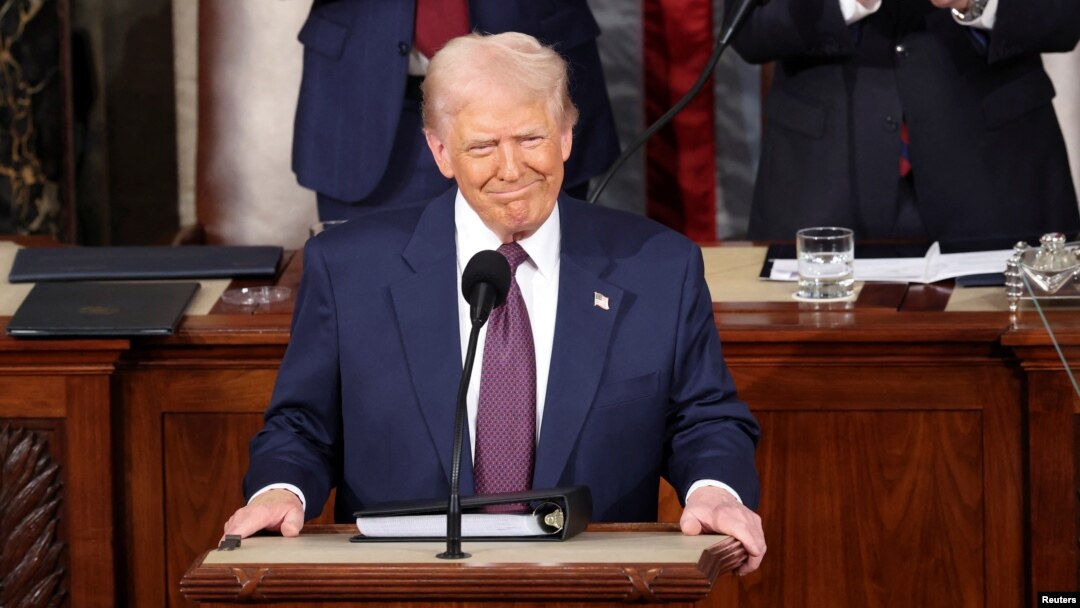 Дональд Трамп Конгрессте. 2025-жылдын 5-марты.