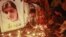 Candles are lit for Malala Yousafzai at a school in Peshawar on October 12.