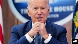 U.S. President Joe Biden: "I want you to know that we stand with the citizens, the brave women of Iran." (file photo)