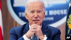 U.S. President Joe Biden: "Let me just say Russia would be making an incredibly serious mistake were it to use a tactical nuclear weapon." (file photo)