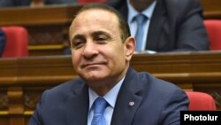 Armenia - Prime Minister Hovik Abrahamian attends a parliament session, Yerevan, 4Feb2015.