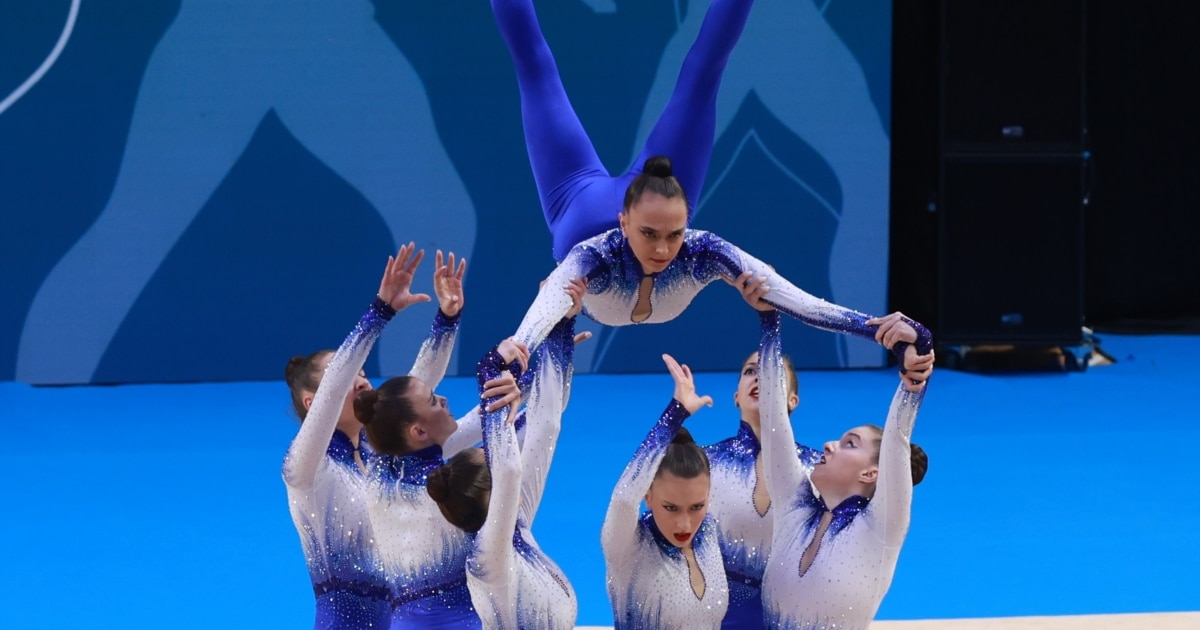 Българският национален отбор по естетическа гимнастика стана световен шампион. Това