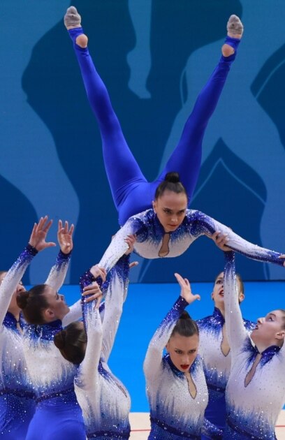 Българският национален отбор по естетическа гимнастика стана световен шампион Това