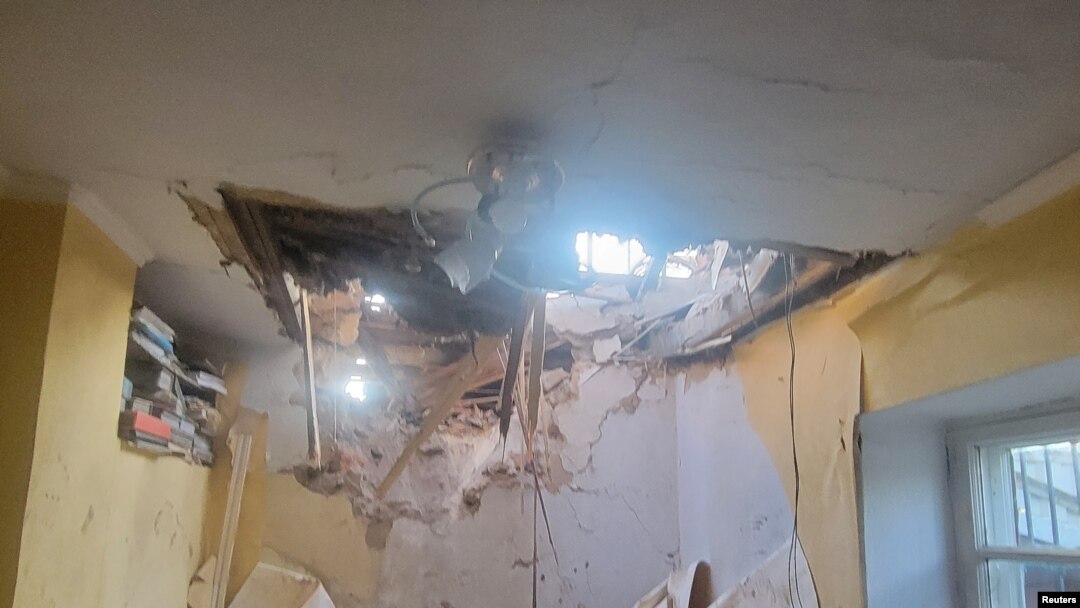 Urmările unei rachete rusești și a unei drone în Odesa, 18 iulie 2023.