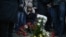 Sankt Petersburg - flori în memoria victimelor atacului din metrou, 2 aprilie 2017 