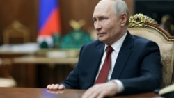 Очільник Росії Володимир Путін дає інтерв'ю. Москва, Росія 
