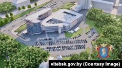 Так выглядае праект кіно і гатэлю