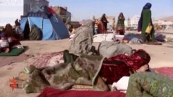 بی جا شده های "بادغیس" در انتظار کمک در "هرات"