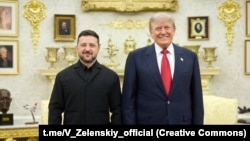 Президент США Дональд Трамп и президент Украины Владимир Зеленский в Овальном кабинете, 28 июля 2026 года