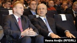 Dragan Đilas i Boris Tadić