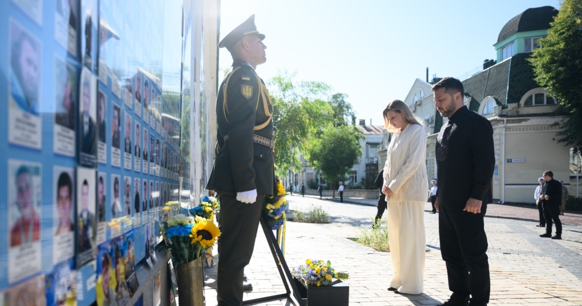 Ukraine Appeals For More Air Defense Amid Independence Celebrations